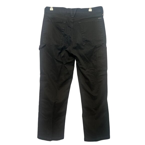 Brixton Mens Black Carpenter Utility Workwear Pants 30X27" Straight Fit - Picture 2 of 7